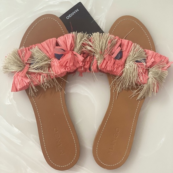 Mango Shoes - Mango flat sandals